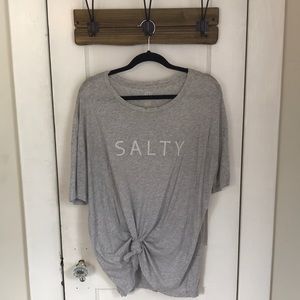 Oversized “Salty” Tee